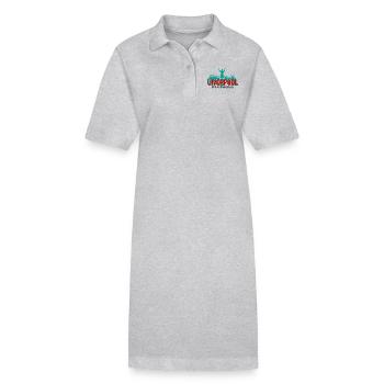 le football Liverpool - Robe polo bio PAIGER Stanley/Stella Femme - noir - Devant