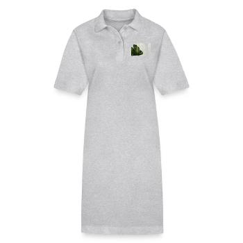 Verschleiertes Chamäleon-ruhiges Waldland - Stanley/Stella Frauen Bio-Polokleid PAIGER - Schwarz - Vorne