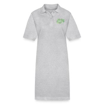 nature - Stanley/Stella PAIGER Organic Women’s Polo Dress - black - Front