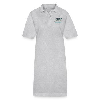 uilleann pipes - Stanley/Stella PAIGER Organic Women’s Polo Dress - black - Front