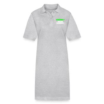 Grüne Nein Danke - Stanley/Stella Frauen Bio-Polokleid PAIGER - Schwarz - Vorne