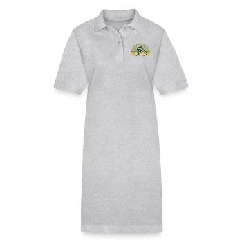 Cyclist - Stanley/Stella PAIGER Organic Women’s Polo Dress - black - Front