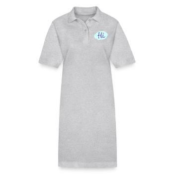 Hi - Stanley/Stella Frauen Bio-Polokleid PAIGER - Schwarz - Vorne