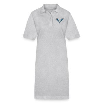 eye effect - Stanley/Stella PAIGER Organic Women’s Polo Dress - black - Front
