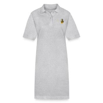 Lehrer - Stanley/Stella Frauen Bio-Polokleid PAIGER - Schwarz - Vorne