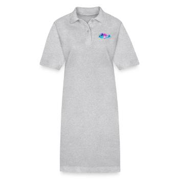 Fish Koehler colorful - Stanley/Stella PAIGER Organic Women’s Polo Dress - black - Front