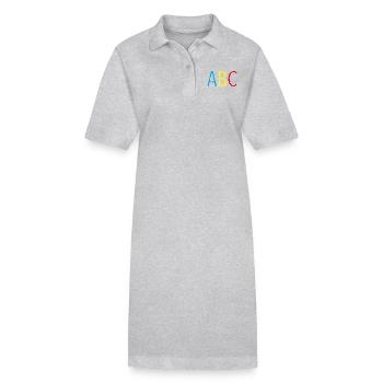 ABC- Schulstart, Schulkind - Stanley/Stella Frauen Bio-Polokleid PAIGER - Schwarz - Vorne