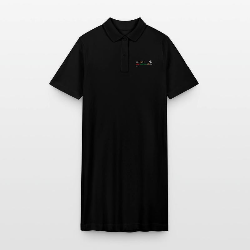 Programmer Gift Coffee Caffeine Code Code Stanley/Stella PAIGER Organic Women’s Polo Dress