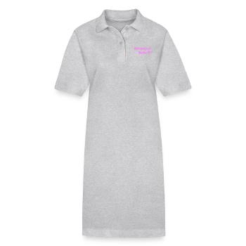 Baban botanique - Robe polo bio PAIGER Stanley/Stella Femme - noir - Devant