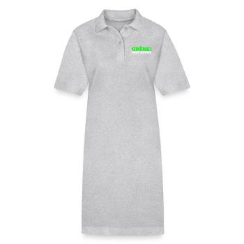 Grüne Nein Danke - Stanley/Stella Frauen Bio-Polokleid PAIGER - Schwarz - Vorne