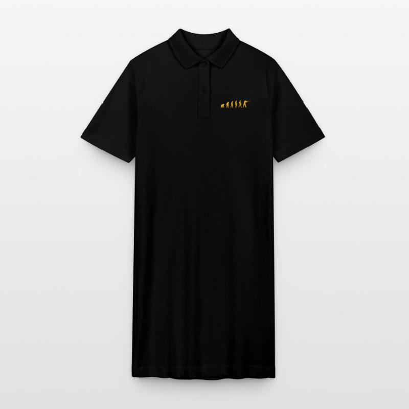 Die Evolution der Jäger Stanley/Stella Frauen Bio-Polokleid PAIGER