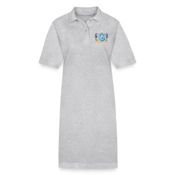 Hippocampe E 262 g - Robe polo bio PAIGER Stanley/Stella Femme - noir - Devant