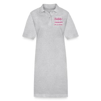 Ein mehr als perfekter Fahrer, ein Traumberuf - Stanley/Stella Frauen Bio-Polokleid PAIGER - Schwarz - Vorne