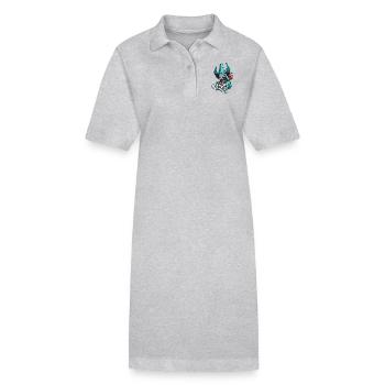 Geister Spieler - Stanley/Stella Frauen Bio-Polokleid PAIGER - Schwarz - Vorne