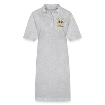 Teen Pickleball Ball Court Paddles Funny Picklebal - Robe polo bio PAIGER Stanley/Stella Femme - noir - Devant