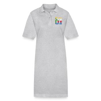 country partner king 01 prince Comoros - Stanley/Stella PAIGER Organic Women’s Polo Dress - black - Front