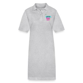 Ice Cream Power - Stanley/Stella Frauen Bio-Polokleid PAIGER - Schwarz - Vorne