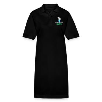 Climat | Terre | Écologique : Conception de vêtements - Robe polo bio PAIGER Stanley/Stella Femme - noir - Devant