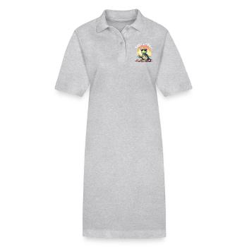 MUSCHEL YEAH! - Stanley/Stella Frauen Bio-Polokleid PAIGER - Schwarz - Vorne