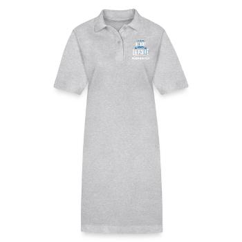 Benoît personne ne peut cadeau - Robe polo bio PAIGER Stanley/Stella Femme - noir - Devant