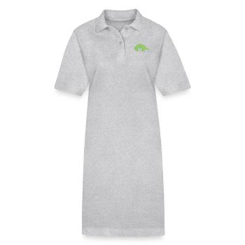 T-Rex - Stanley/Stella PAIGER Organic Women’s Polo Dress - black - Front