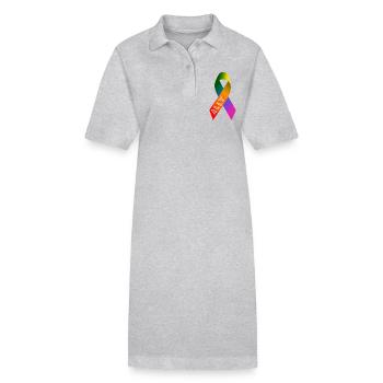 Queer Community Ally Loop - Stanley/Stella PAIGER Organic Women’s Polo Dress - black - Front