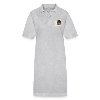 It's All Fun Until GPS Signal is Lost – Geocaching - Stanley/Stella PAIGER Organic Women’s Polo Dress - black - Front