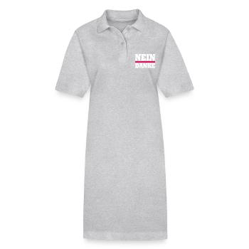 Nein danke - Stanley/Stella Frauen Bio-Polokleid PAIGER - Schwarz - Vorne