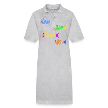 Summer Sun Beach Party Pisces - Stanley/Stella PAIGER Organic Women’s Polo Dress - black - Front