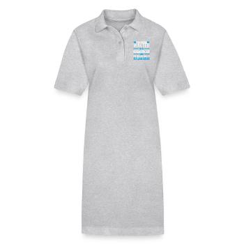 WALTER - Gottgleich - Stanley/Stella Frauen Bio-Polokleid PAIGER - Schwarz - Vorne