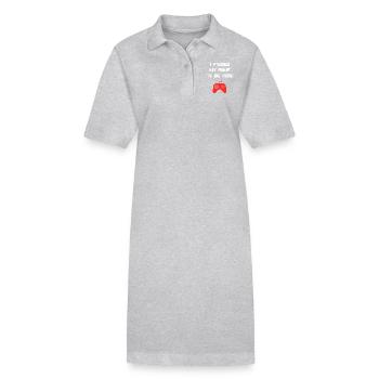 Gaming - Stanley/Stella Frauen Bio-Polokleid PAIGER - Schwarz - Vorne