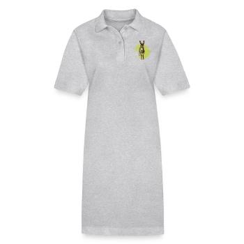 Respect Ane - Stanley/Stella PAIGER Organic Women’s Polo Dress - black - Front