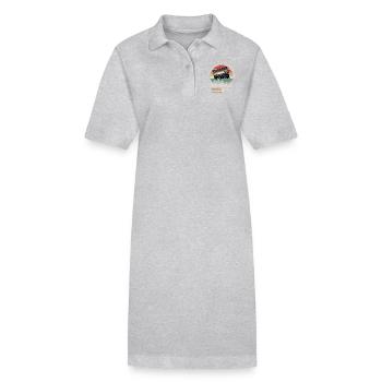 Limitierte Auflage 1997 27-jähriges Jubiläum - Stanley/Stella Frauen Bio-Polokleid PAIGER - Schwarz - Vorne