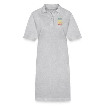 Beste Ehefrau seit 2013 Lustiger Jahrestag Geburtstag - Stanley/Stella Frauen Bio-Polokleid PAIGER - Schwarz - Vorne