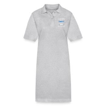 Awesome Freediver - Stanley/Stella PAIGER Organic Women’s Polo Dress - black - Front