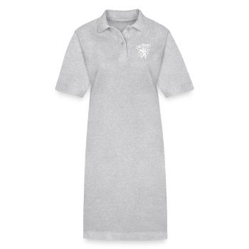 Line Dance Maus lustige Maus tanzt Linedance - Stanley/Stella Frauen Bio-Polokleid PAIGER - Schwarz - Vorne