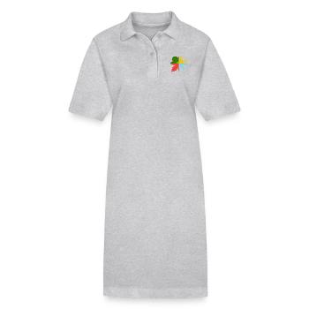 Four Seasons Weather Nature - Stanley/Stella PAIGER Organic Women’s Polo Dress - black - Front