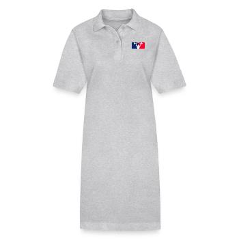 Weightlifter blue red white streetwear - Stanley/Stella PAIGER Organic Women’s Polo Dress - black - Front