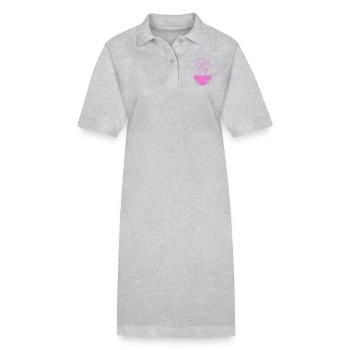 Panty Boy Fetish Crossdresser - Stanley/Stella PAIGER Organic Women’s Polo Dress - black - Front
