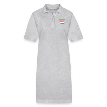 Golf ball - Stanley/Stella PAIGER Organic Women’s Polo Dress - black - Front