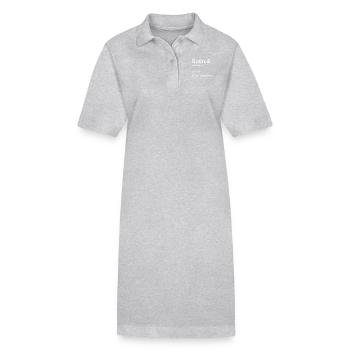 Retired Definition Retirement Rest Working - Stanley/Stella Frauen Bio-Polokleid PAIGER - Schwarz - Vorne