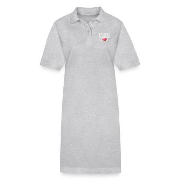 Fleisch Metztger Beruf Steak Jagen - Stanley/Stella Frauen Bio-Polokleid PAIGER - Schwarz - Vorne