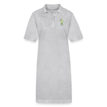 Grenouille Chemise Prince - Robe polo bio PAIGER Stanley/Stella Femme - noir - Devant