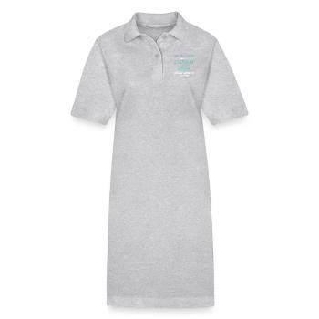 Busfahrer lustiger Spruch Bus Geschenk - Stanley/Stella Frauen Bio-Polokleid PAIGER - Schwarz - Vorne