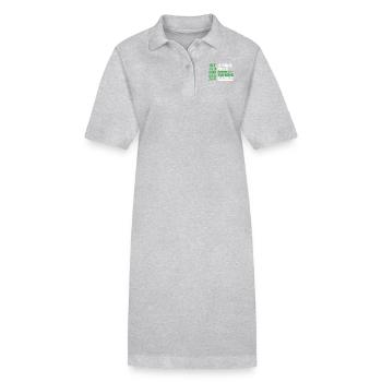 Alphabet - Stanley/Stella Frauen Bio-Polokleid PAIGER - Schwarz - Vorne