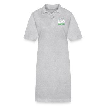 Only the hardest come in the garden gift - Stanley/Stella PAIGER Organic Women’s Polo Dress - black - Front