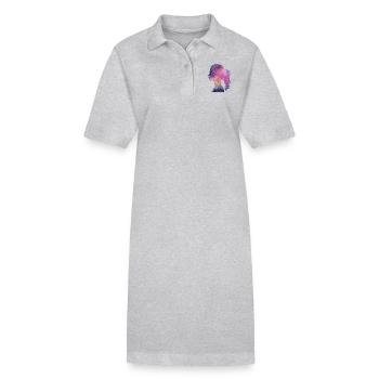 Galaxy woman - Stanley/Stella Frauen Bio-Polokleid PAIGER - Schwarz - Vorne