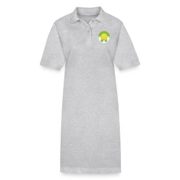 Tennis - Stanley/Stella Frauen Bio-Polokleid PAIGER - Schwarz - Vorne