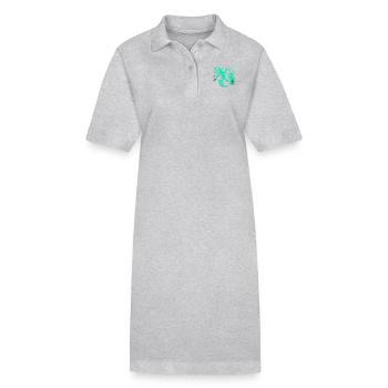 Meerjungfrau Seejungfrau Nixe Märchen - Stanley/Stella Frauen Bio-Polokleid PAIGER - Schwarz - Vorne