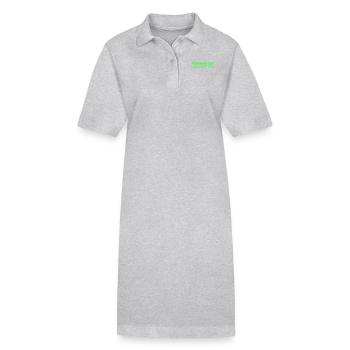 Drôle de cadeau d’administrateur système - Robe polo bio PAIGER Stanley/Stella Femme - noir - Devant